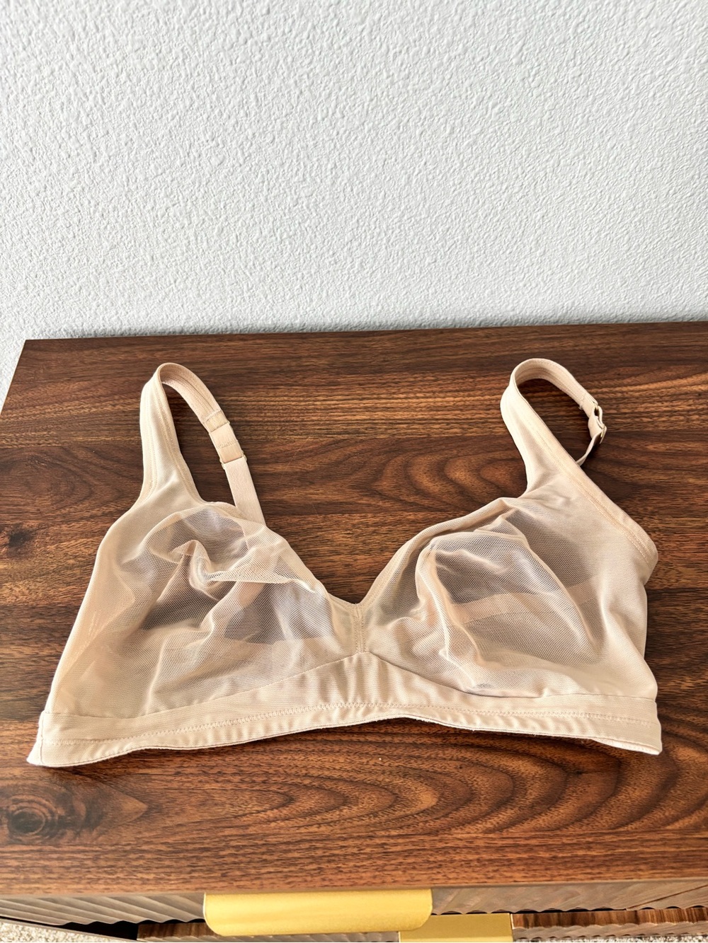 CUUP Sheer Nude Wireless Bralette